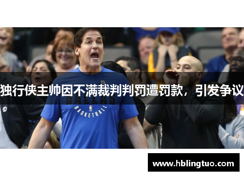 独行侠主帅因不满裁判判罚遭罚款，引发争议