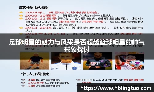 足球明星的魅力与风采是否超越篮球明星的帅气形象探讨