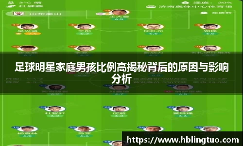 足球明星家庭男孩比例高揭秘背后的原因与影响分析